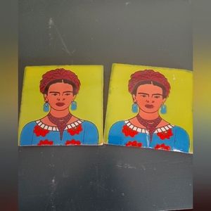 Frida Khalo coaster